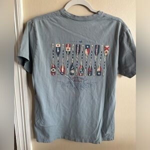 Men's MEDIUM: Blue Southern Marsh T-Shirt